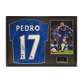 Pedro Signed Chelsea Shirt Classic Frame (ACG Cert)