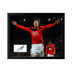 Park Ji-sung Signed Manchester United Cut Deluxe Mount Frame