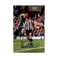 Peter Beardsley Signed 9x6 Image