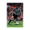 Peter Beardsley Signed 9x6 Image