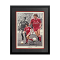 Peter Beardsley Signed Liverpool 16x12 Image Deluxe Mount