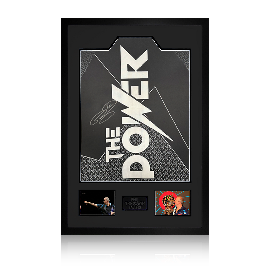 Phil Taylor Signed Shirt Premium Frame