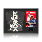 Phil Taylor Signed Shirt Classic Frame