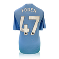 Phil Foden Signed 23/24 Manchester City Shirt