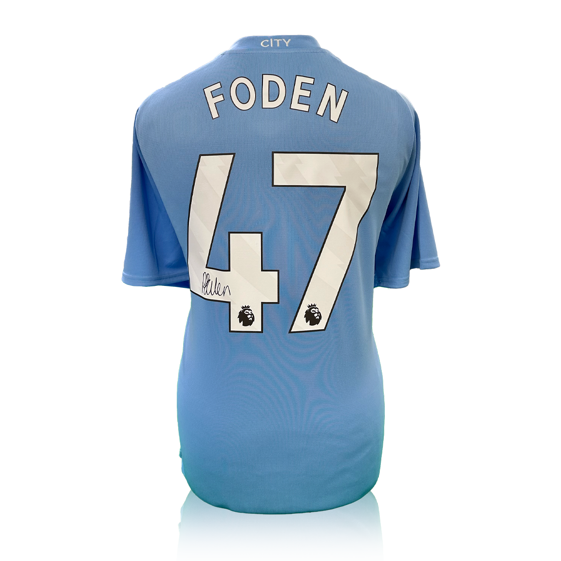Phil Foden Signed 23/24 Manchester City Shirt