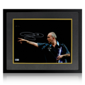 Phil Taylor Signed Image Deluxe Mount Frame
