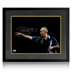 Phil Taylor Signed Image Deluxe Mount Frame