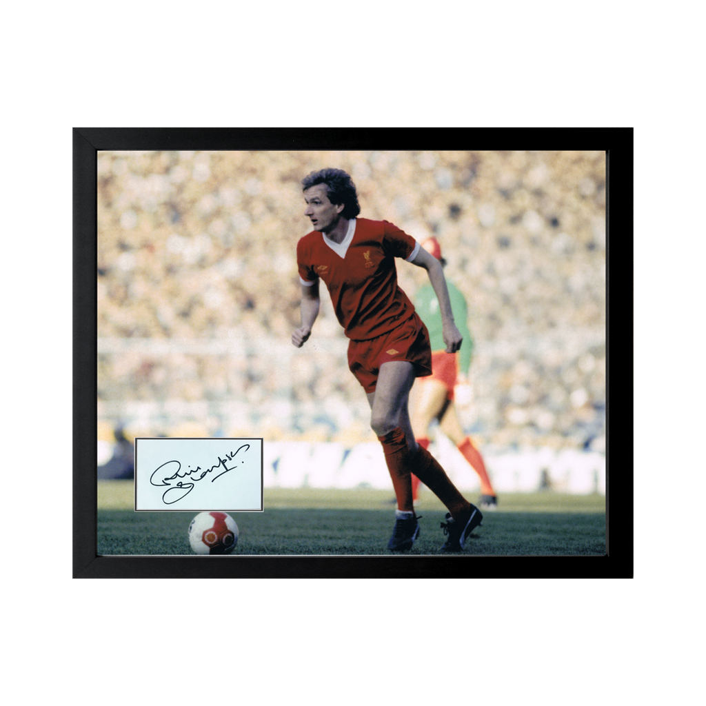 Phil Thompson Signed Liverpool Cut Deluxe Mount Frame