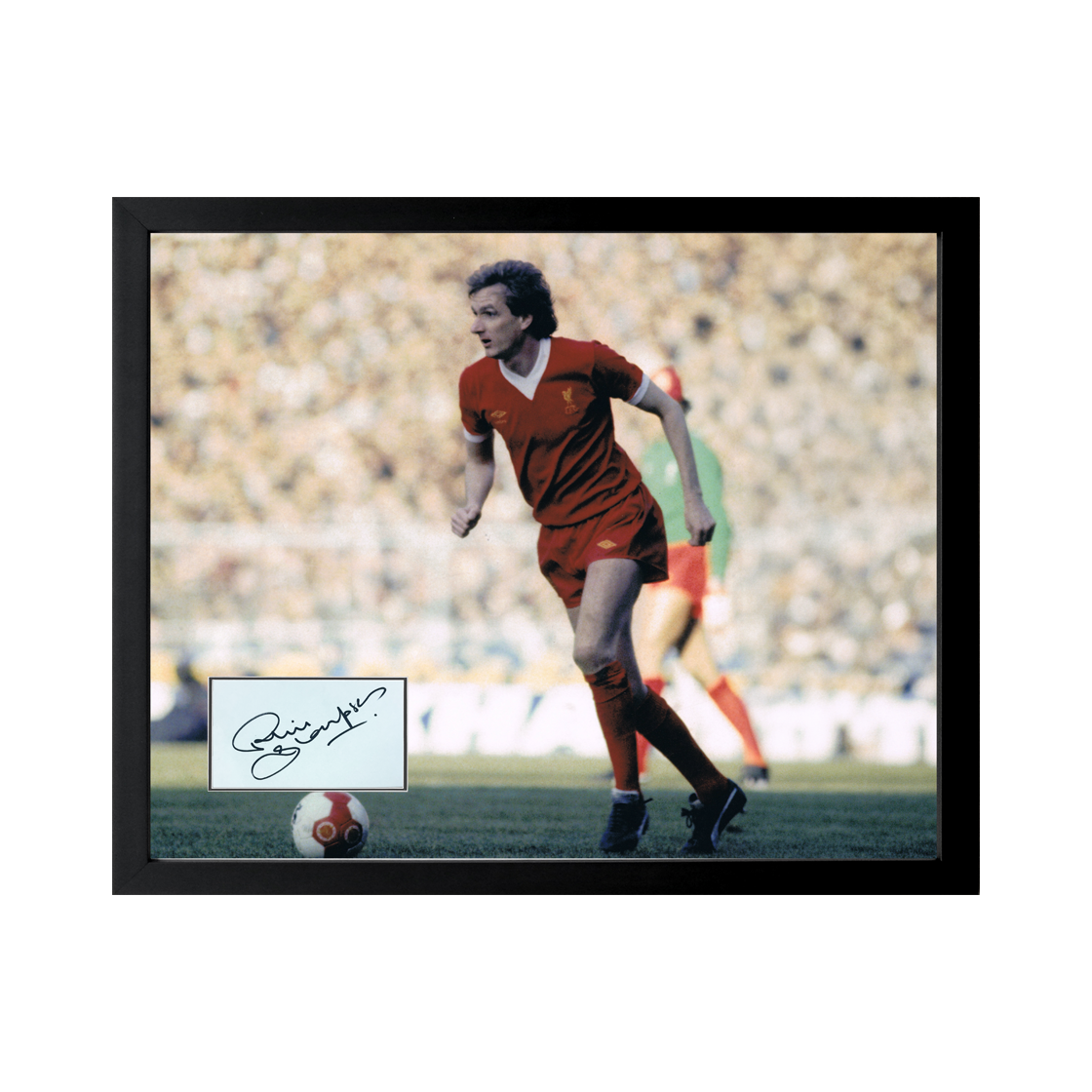 Phil Thompson Signed Liverpool Cut Deluxe Mount Frame