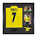 Robert Pires Signed Arsenal Shirt Elite Frame (ACG Cert)