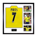 Robert Pires Signed Arsenal Shirt Elite Frame (ACG Cert)