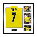 Robert Pires Signed Arsenal Shirt Elite Frame (ACG Cert)