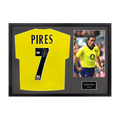 Robert Pires Signed Arsenal Shirt Classic Frame (ACG Cert)