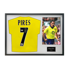 Robert Pires Signed Arsenal Shirt Classic Frame (ACG Cert)