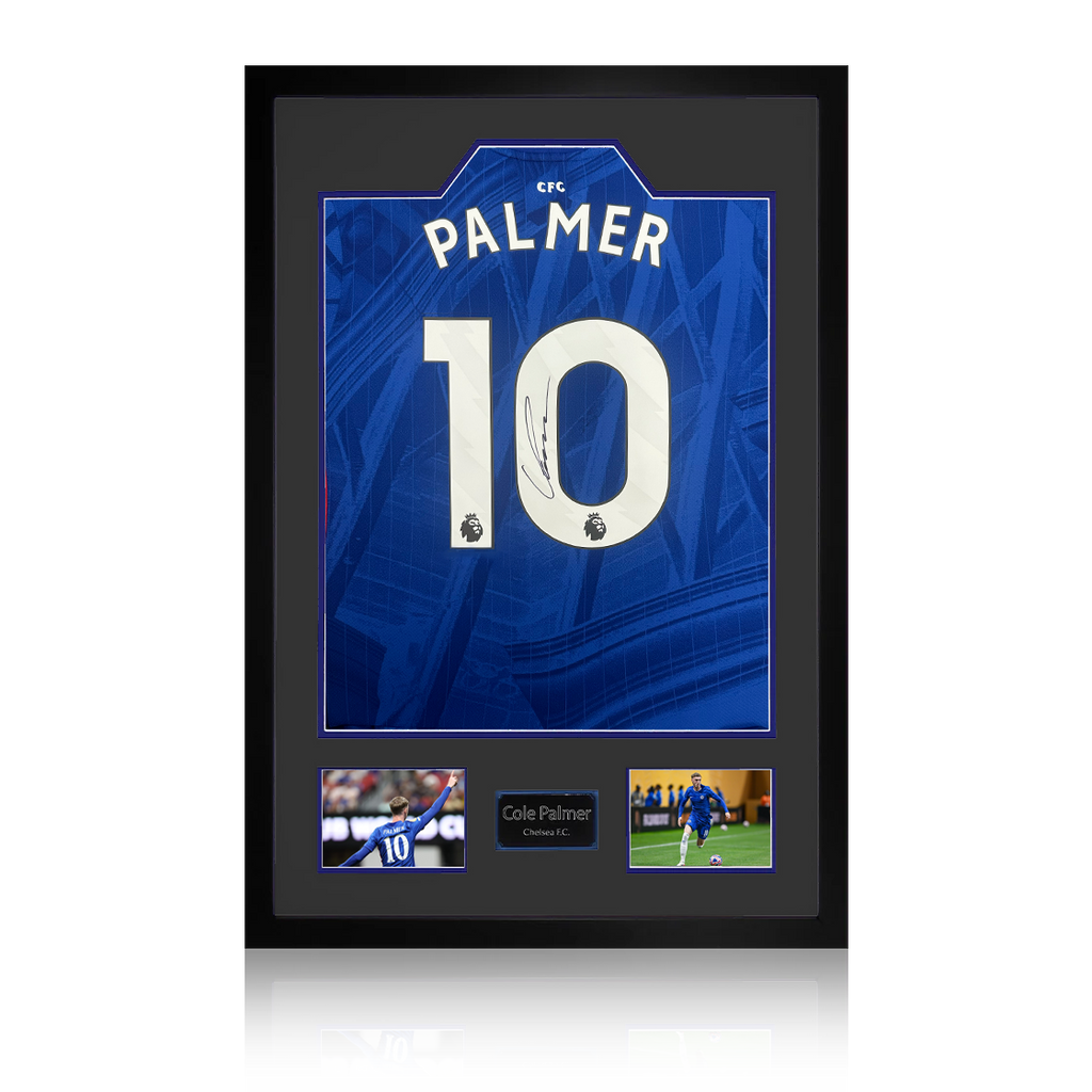 Cole Palmer Signed Chelsea 25/26 Shirt Premium Frame