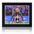 Ronnie O’Sullivan Signed World Champion 2022 Image Deluxe Mount