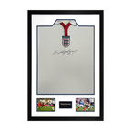 Wayne Rooney Signed England Shirt Premium Frame