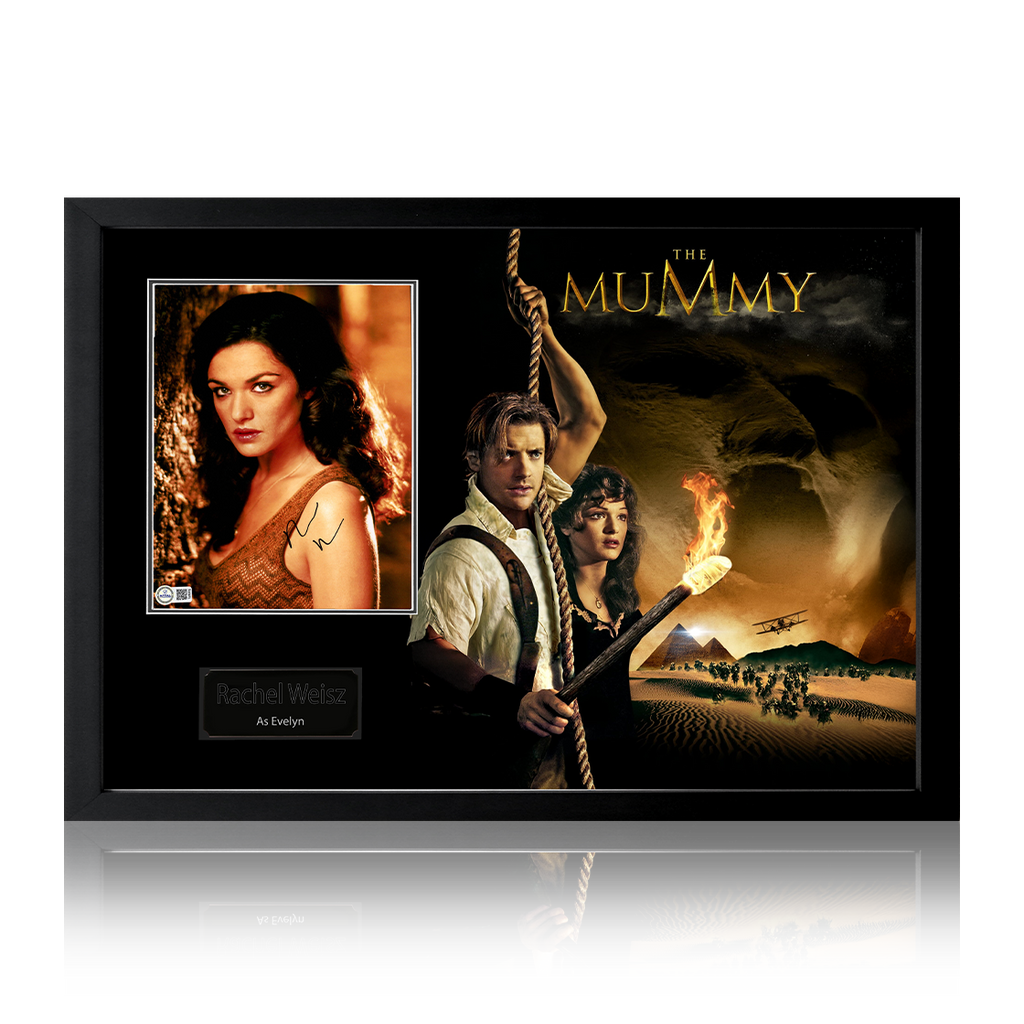 Rachel Weisz Signed The Mummy Image Iconic Frame (AFTAL Authentication)