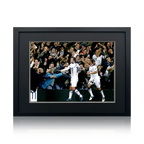 Rafael van der Vaart Signed Tottenham Hotspur Image Deluxe Mount Frame