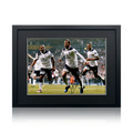 Rafael van der Vaart Signed Tottenham Hotspur Image Deluxe Mount Frame
