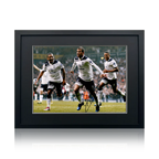 Rafael van der Vaart Signed Tottenham Hotspur Image Deluxe Mount Frame