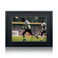 Rafael van der Vaart Signed Tottenham Hotspur Image Deluxe Mount Frame
