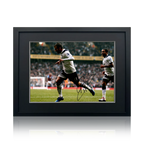 Rafael van der Vaart Signed Tottenham Hotspur Image Deluxe Mount Frame