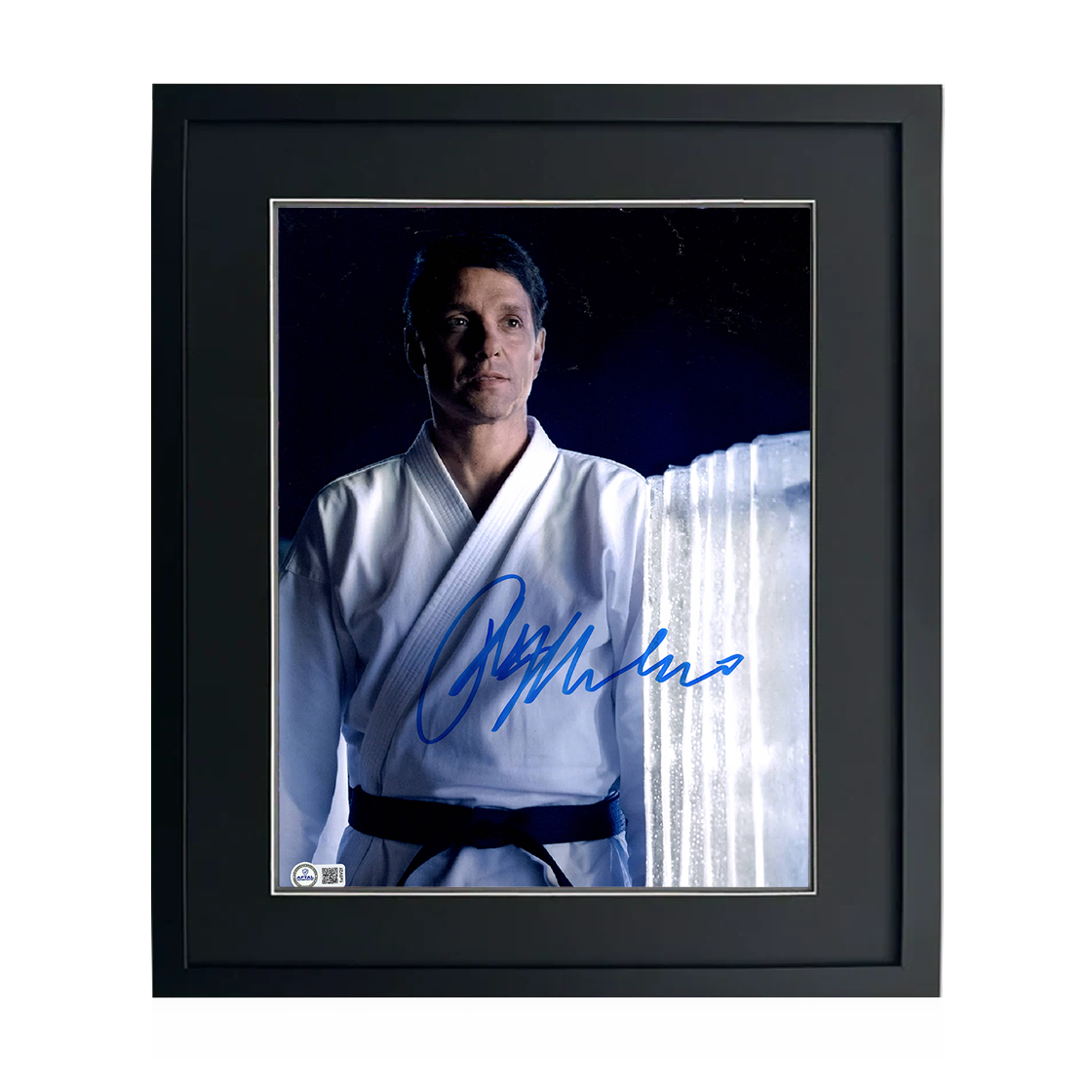 Ralph Macchio Signed Cobra Kai Image Compact Frame (AFTAL Authentication)