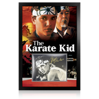Ralph Macchio Signed The Karate Kid Image Premium Frame (AFTAL Authenticated)