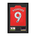 Marcus Rashford Signed Manchester United Shirt Premium Frame (ACG Cert)