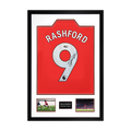 Marcus Rashford Signed Manchester United Shirt Premium Frame (ACG Cert)