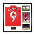Marcus Rashford Signed Manchester United Shirt Elite Frame (ACG Cert)
