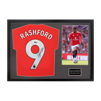 Marcus Rashford Signed Manchester United Shirt Classic Frame (ACG Cert)