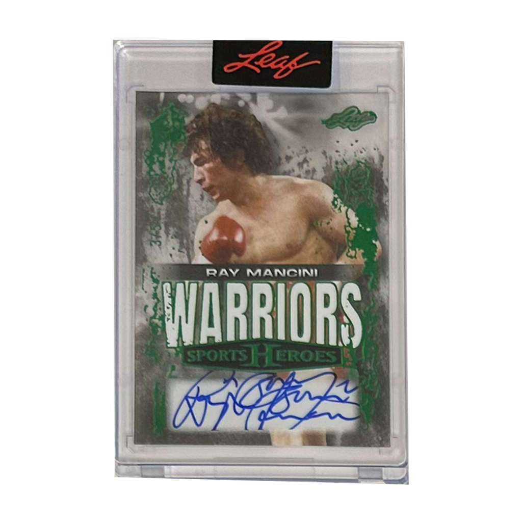 Leaf Sports Heroes Warriors Ray Mancini 3/5