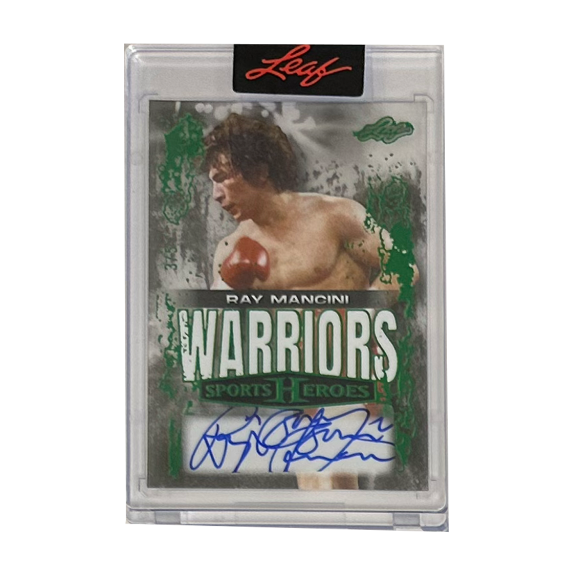 Leaf Sports Heroes Warriors Ray Mancini 3/5