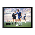Ray Wilkins Signed Chelsea Cut Iconic Frame (ACG Cert)