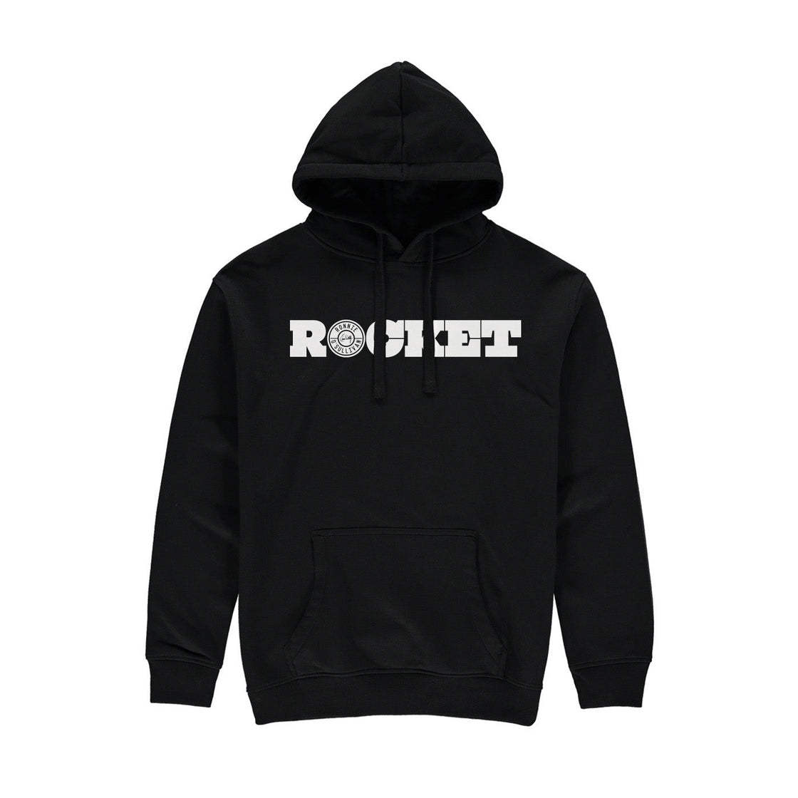 Rocket Retro Hoodie - Black