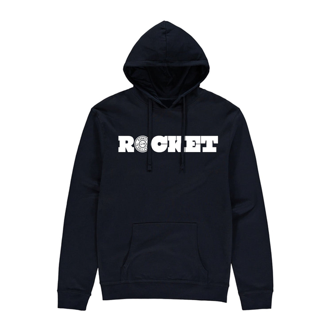 Rocket Retro Hoodie - Navy