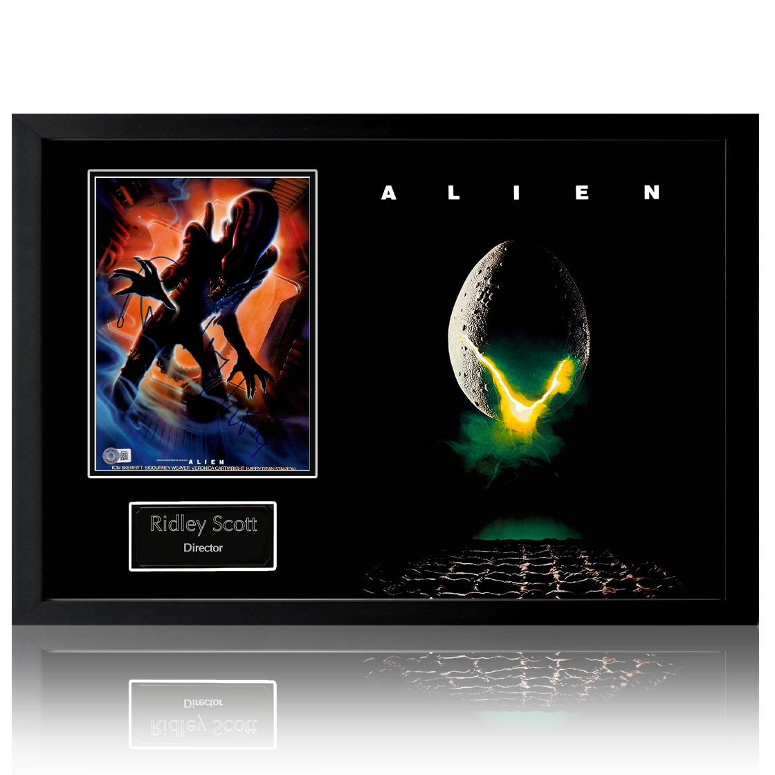 Ridley Scott Signed Alien Image Iconic Frame (Beckett)