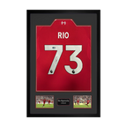 Rio Ngumoha Signed Liverpool Shirt Premium Frame (ACG Cert)