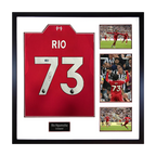 Rio Ngumoha Signed Liverpool Shirt Elite Frame (ACG Cert)
