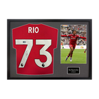 Rio Ngumoha Signed Liverpool Shirt Classic Frame (ACG Cert)
