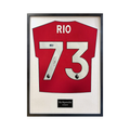 Rio Ngumoha Signed Liverpool Shirt Standard Frame (ACG Cert)