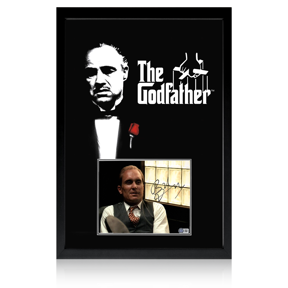 Robert Duvall Signed The Godfather Image Iconic Frame (AFTAL Authentication)
