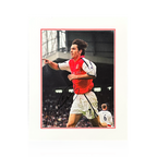 Robert Pires Signed Arsenal Image Deluxe Mount