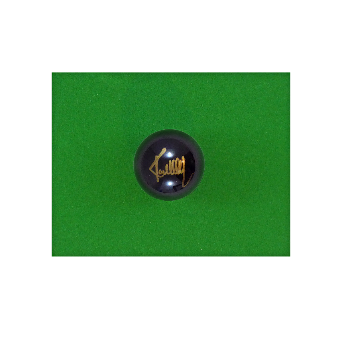 Ronnie O’Sullivan Signed Black Ball