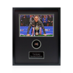 Ronnie O’Sullivan Signed Black Ball Compact Frame