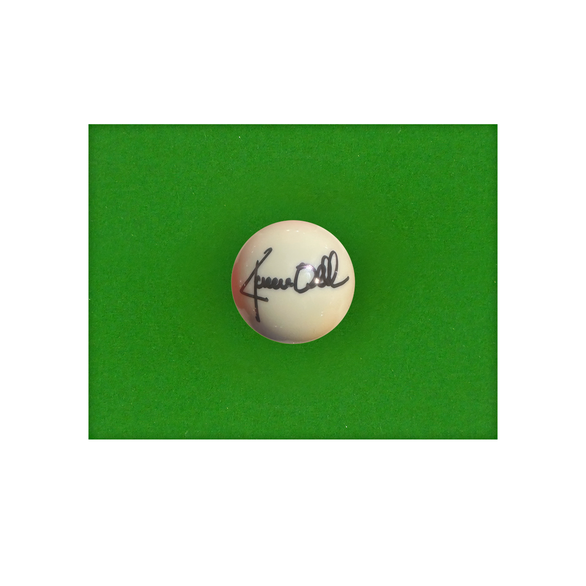 Ronnie O’Sullivan Signed Cue Ball