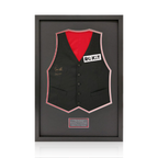 Ronnie O'Sullivan Signed Exhibition 22/23 Waistcoat Display