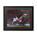 Wayne Rooney Signed Manchester United 16x12 Image Deluxe Mount Frame